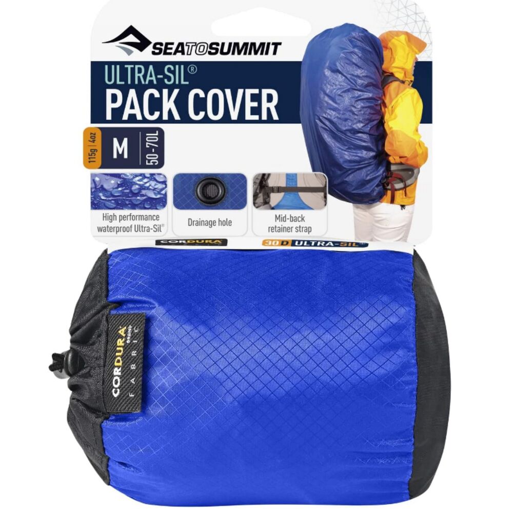 Pair of Sea To Summit Ultra Sil Waterproof Backpack Rain Cover Lightweight Sz M